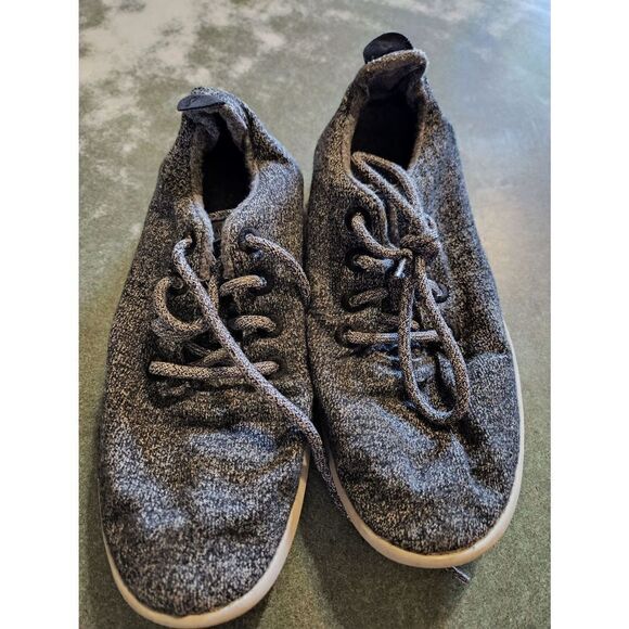 Allbirds Mens Tree Runners Shoes Gray Heathered Low Top Lace Up Sneakers sz 10 main image 8